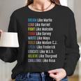 Black Lives Matter Political Panthers History Long Sleeve T-Shirt Gifts for Her