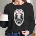 Black Mil Mascaras Lucha Libre Wrestling Gear Long Sleeve T-Shirt Gifts for Her