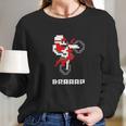 Braaap Dirt Bike Retro 8 Bit Video Game Gamer Full Long Sleeve T-Shirt Gifts for Her