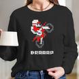 Braaap Dirt Bike Retro Long Sleeve T-Shirt Gifts for Her