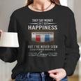 Camaro And Happiness Long Sleeve T-Shirt Gifts for Her