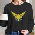 Captain Marvel Logo T-Shirt Long Sleeve T-Shirt Gifts for Her