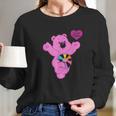 Care Bears Hopeful Heart Bear Long Sleeve T-Shirt Gifts for Her