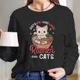 Cat Neko Anime Kawaii Long Sleeve T-Shirt Gifts for Her