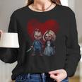 Chucky Love Tiffany Horror Lover Shirt Long Sleeve T-Shirt Gifts for Her