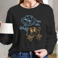 Cn The Amazing World Of Gumball & Darwin Neon Outline Long Sleeve T-Shirt Gifts for Her