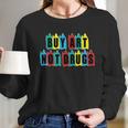 Colorful Buy Art Not Drugs Logo Long Sleeve T-Shirt Gifts for Her