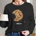 Cookie Disaster The Real Chocolate Chip Monster Is Here Long Sleeve T-Shirt Gifts for Her