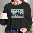 Costa Del Mar Postcard Wave Long Sleeve T-Shirt Gifts for Her