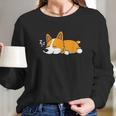 Cute Gift For Welsh Corgi Dog Lovers Nope Lazy Corgi Long Sleeve T-Shirt Gifts for Her