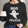 Cute Halloween Funny Halloween Day Boo Felicia Long Sleeve T-Shirt Gifts for Her