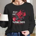 Cyberpunk Samurai Welcome To Night City Long Sleeve T-Shirt Gifts for Her