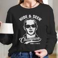 D B Cooper Robber Thief Parachute Hike And Seek Champion Since Long Sleeve T-Shirt Gifts for Her