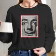 Dalis Black And White Dali Art Long Sleeve T-Shirt Gifts for Her