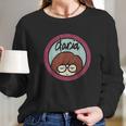 Daria Classic Mint Burgundy Long Sleeve T-Shirt Gifts for Her