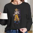 Dbz Super Saiyan Goku Long Sleeve T-Shirt Gifts for Her