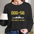 Ddg 56 Uss John S Mccain Shirt Long Sleeve T-Shirt Gifts for Her