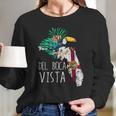 Del Boca Vista Florida Tropical Long Sleeve T-Shirt Gifts for Her