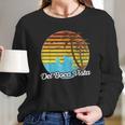 Del Boca Vista Vintage Retirement Long Sleeve T-Shirt Gifts for Her