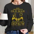 Depauw University Long Sleeve T-Shirt Gifts for Her