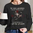 The Devil Whispers Long Sleeve T-Shirt Gifts for Her