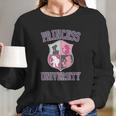 Disney Princess University College Text Logo Long Sleeve T-Shirt Gifts for Her