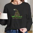 Dont Tread Near Me Funny Social Distancing Long Sleeve T-Shirt Gifts for Her