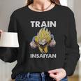 Dragon Ball Z Goku Train Insaiyan Long Sleeve T-Shirt Gifts for Her