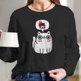 Dreaming Of Destruction Funny Cat Long Sleeve T-Shirt Gifts for Her