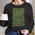 Drugs Not Hugs Dont Touch Me - Roll A Marijuana Long Sleeve T-Shirt Gifts for Her