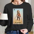 El Azteca Eagle Warriors Mexico Aztec Knights Long Sleeve T-Shirt Gifts for Her