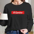 El Camino Red Box Logo Funny Long Sleeve T-Shirt Gifts for Her