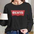 Elvis - Levis Style Logo Long Sleeve T-Shirt Gifts for Her