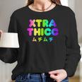 Extra Thicc Japanese Pastel Goth Kawaii Anime Aesthetic Gift Long Sleeve T-Shirt Gifts for Her