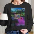 Fiji Artesian Aesthaetic On Promethazine Xanax Vaporwave Synthwave Water Long Sleeve T-Shirt Gifts for Her