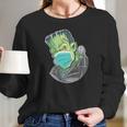 Frankenstein Pandemic Virus Mask Long Sleeve T-Shirt Gifts for Her