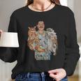 Freddie Mercury Hug Cats Long Sleeve T-Shirt Gifts for Her