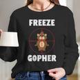 Freeze Gopher Bose-Eye Long Sleeve T-Shirt Gifts for Her