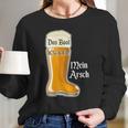 Funny Oktoberfest Das Boot Kicked Mein Arsch Long Sleeve T-Shirt Gifts for Her