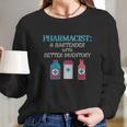 Funny Pharmacy School Graduation T-Shirt New Pharmacist Gift Long Sleeve T-Shirt Gifts for Her