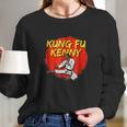 Funny Rap Concert Gift Kung Fu Kenny Fighting Gift Long Sleeve T-Shirt Gifts for Her