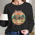 Funny Vintage Retro Travel Arizona Desert Adventure Emblem Long Sleeve T-Shirt Gifts for Her