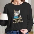 Furries Give Huggies Long Sleeve T-Shirt Gifts for Her