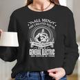 General Electric Corporate Long Sleeve T-Shirt Gifts for Her