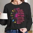 Give Me The Beat Hippie Guitars Long Sleeve T-Shirt Gifts for Her