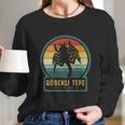 Gobekli Tepe Scorpion Vulture Stone Megalithic Structure Long Sleeve T-Shirt Gifts for Her