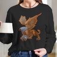 Griffin Fantasy Mystical Animal Gryphon Long Sleeve T-Shirt Gifts for Her