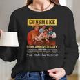 Gunsmoke 65Th Anniversary 1955-2020 Signatures Shirt Long Sleeve T-Shirt Gifts for Her