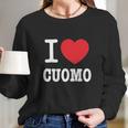 I Heart Cuomo Long Sleeve T-Shirt Gifts for Her