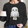 Hedwig Cute Cartoon Portrait Long Sleeve T-Shirt Gifts for Her